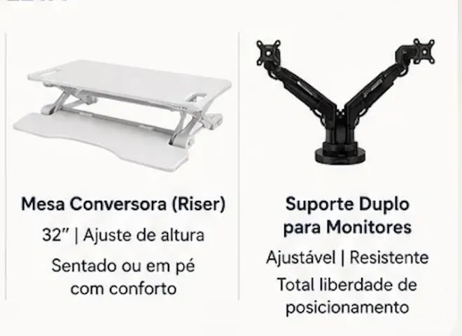 Mac Mini M4 Pro 64GB - Estação Completa 2 Monitores LG - Foto 5