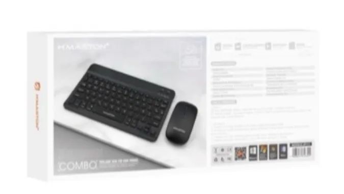 Kit Teclado e Mouse Bluetooth Hmaston JP111 Novo Loja Coimbra Computadores - Foto 2