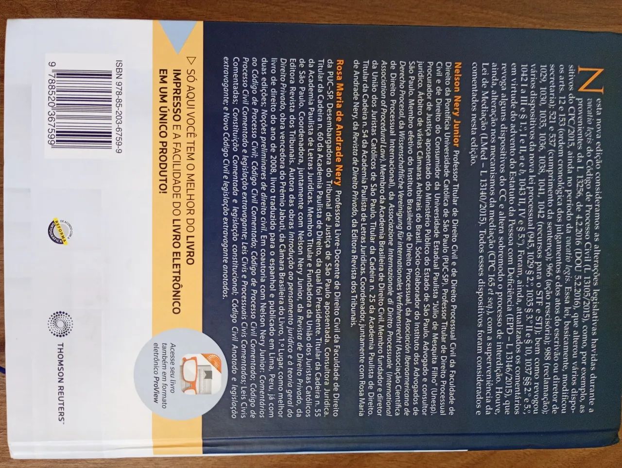 Livro Código de Processo Civil Comentado - Foto 3