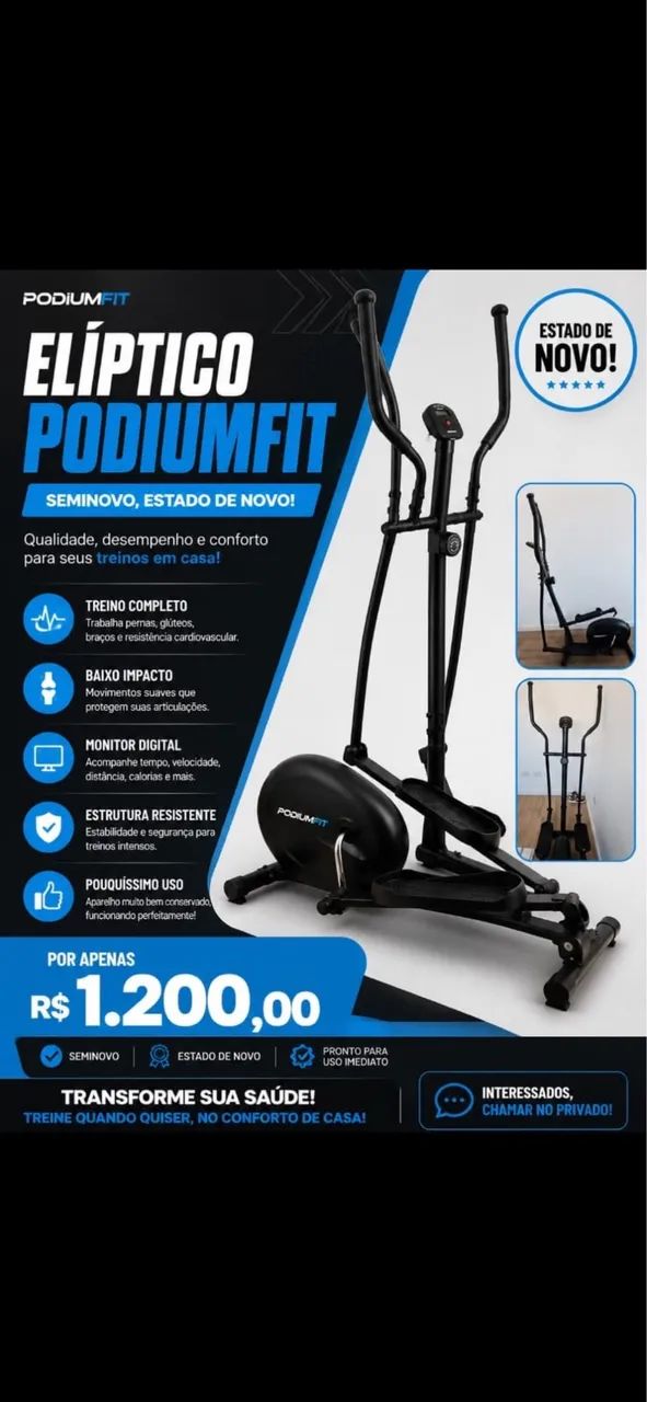 Elíptico Podiumfit  - Foto 2