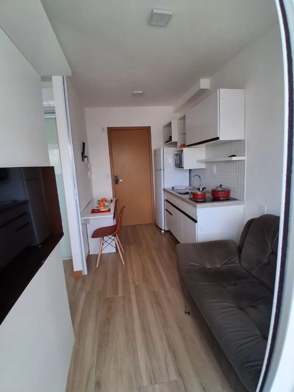 Apartamento quarto e sala - Vista mar - Foto 3