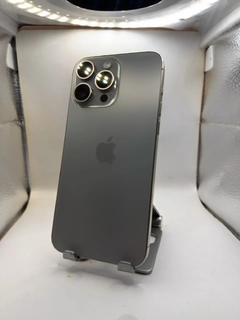 IPhone 15 Pro Max 256gb titânio | Face ID ok | tela original - Foto 3