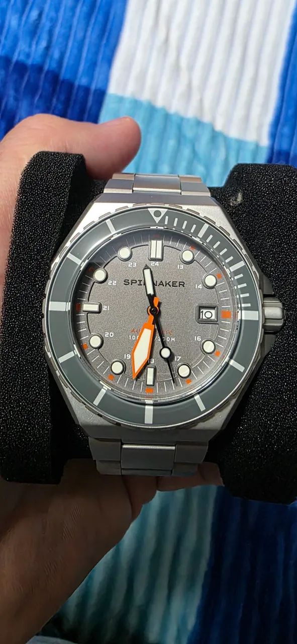 Relógio mergulho Spinnaker Dumas CHALK GREY