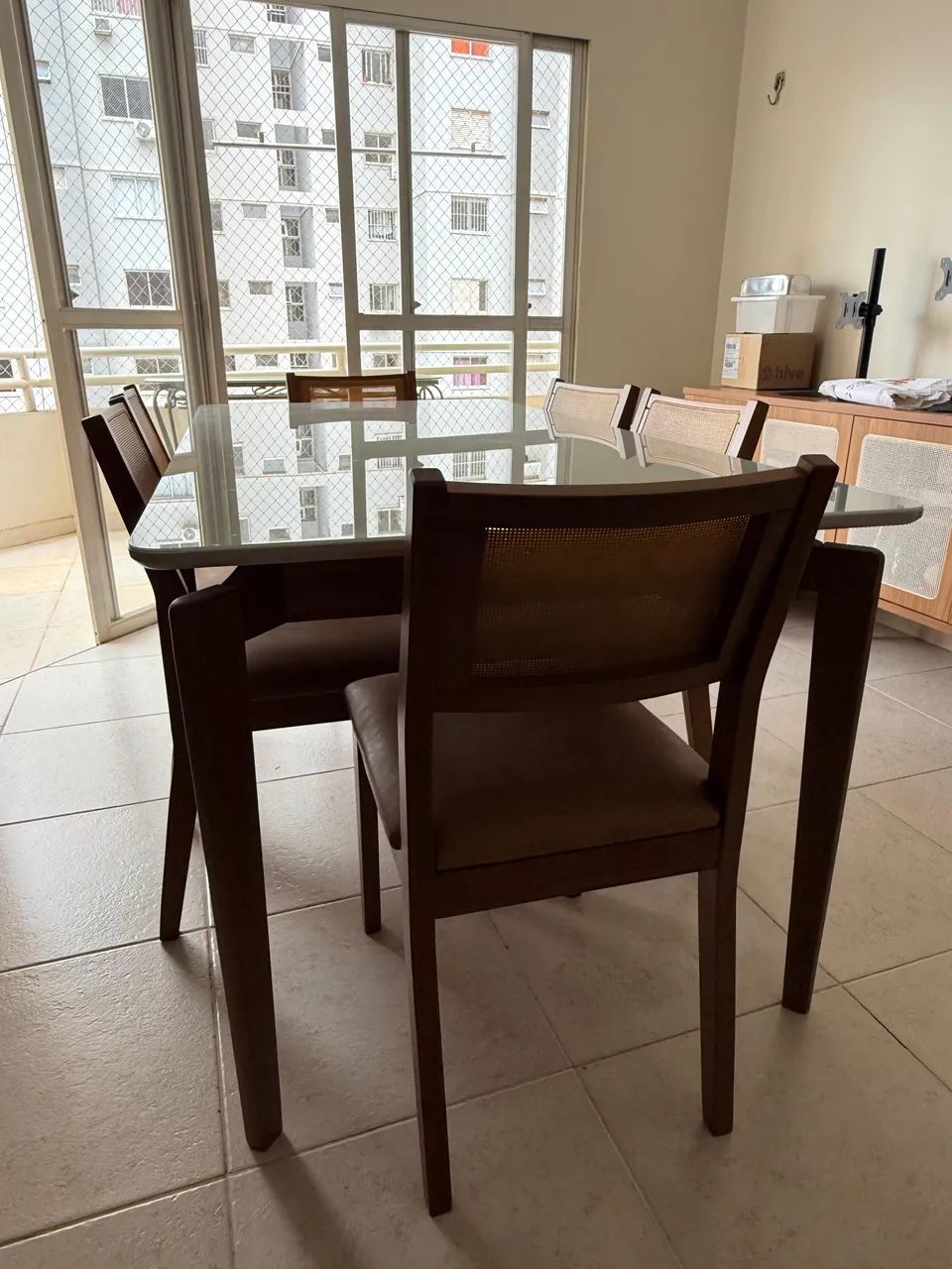 Mesa Madeira Maciça +6 Cadeiras (Alto Padrão)  - Foto 4