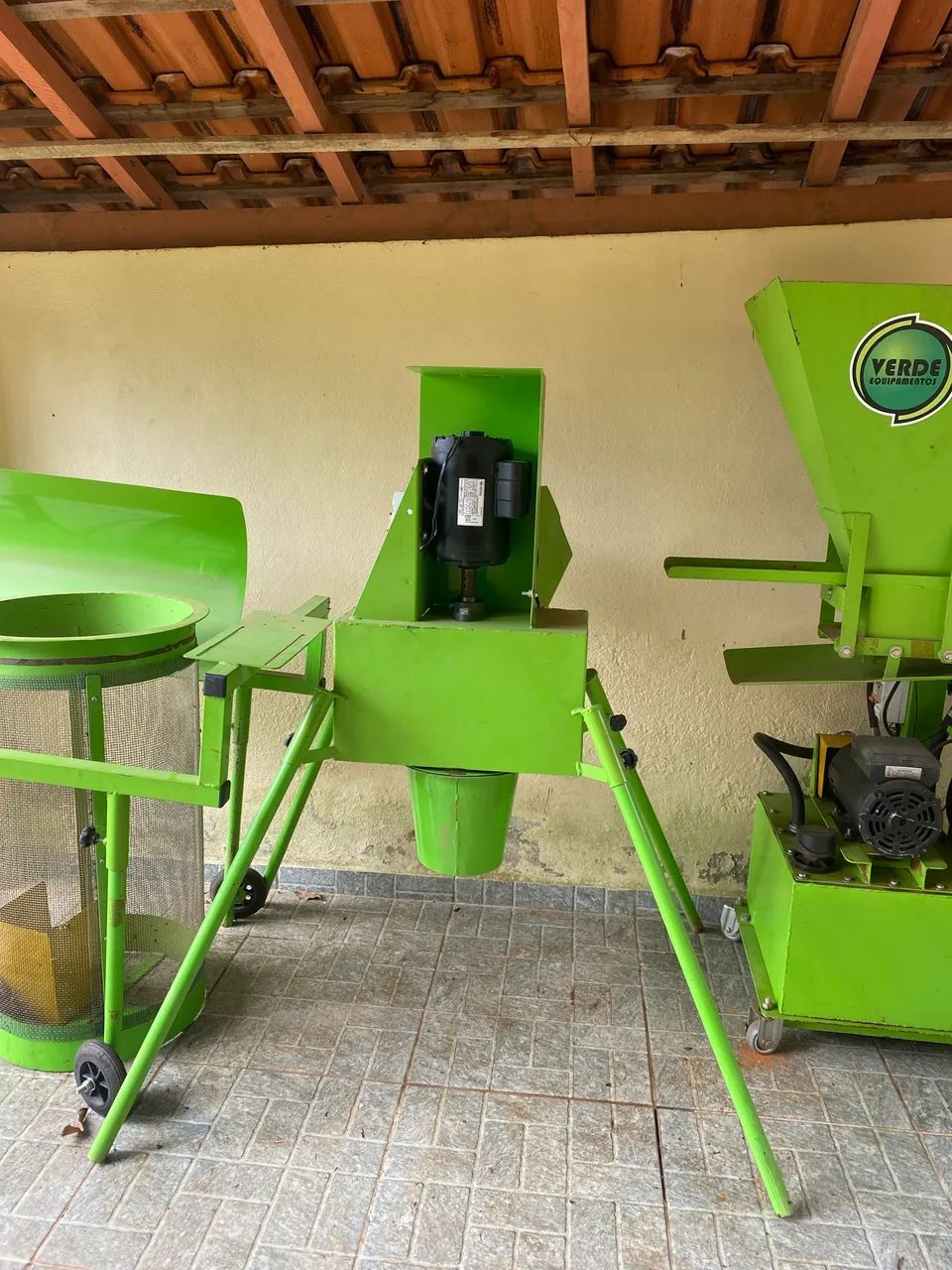 Bitoneira e mini fabrica de bloco