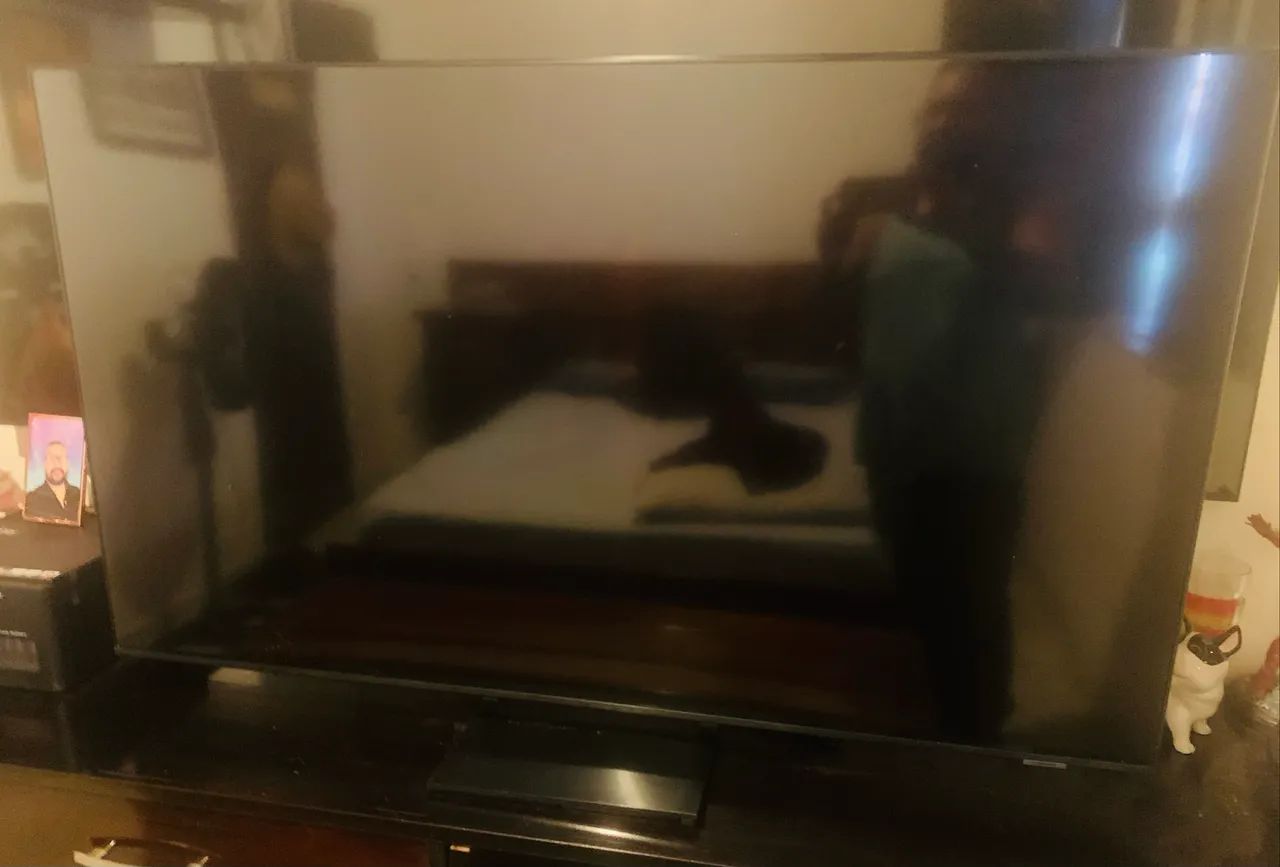 Tv Samsung q led 55 polegadas com defeito 