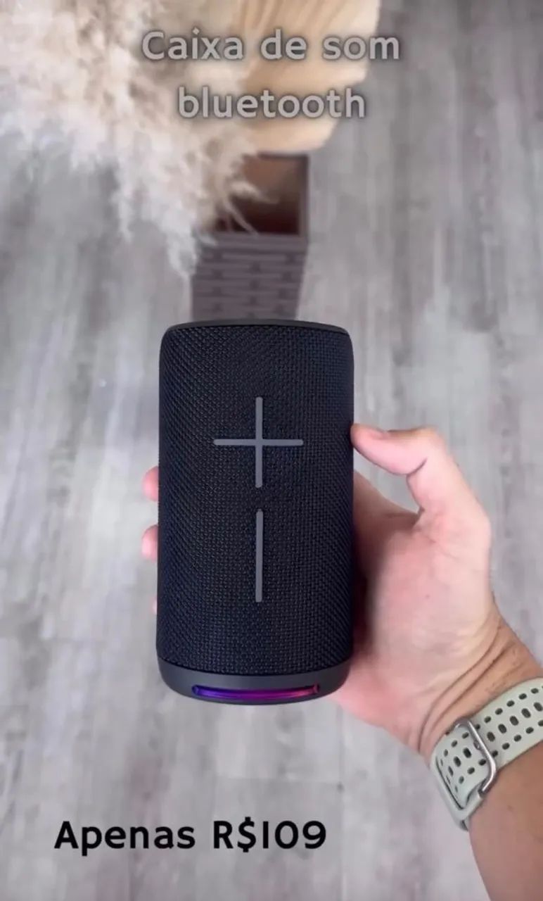 Caixa de som Bluetooth promoção 