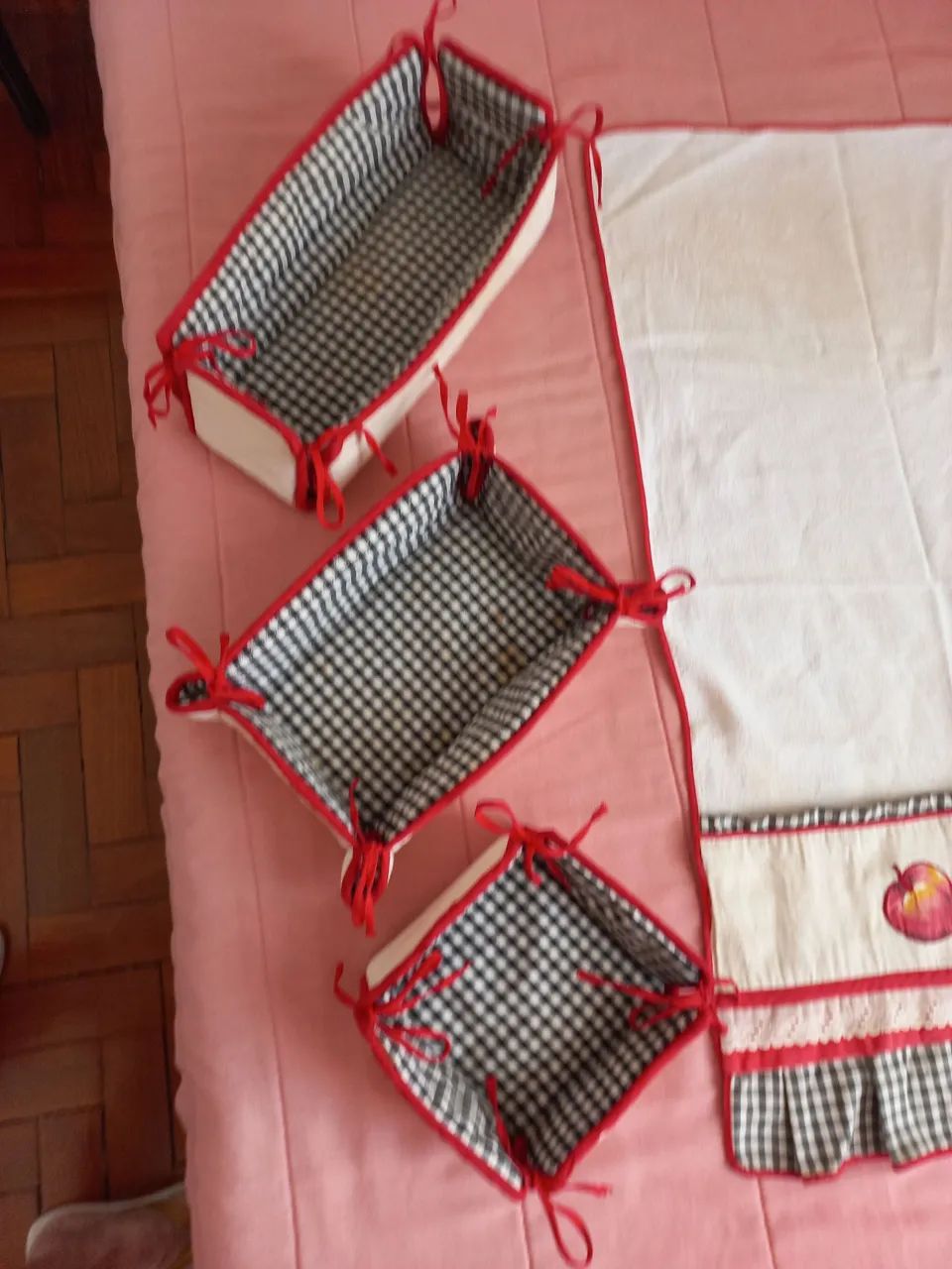 Peças em tecido para servir  - Foto 3