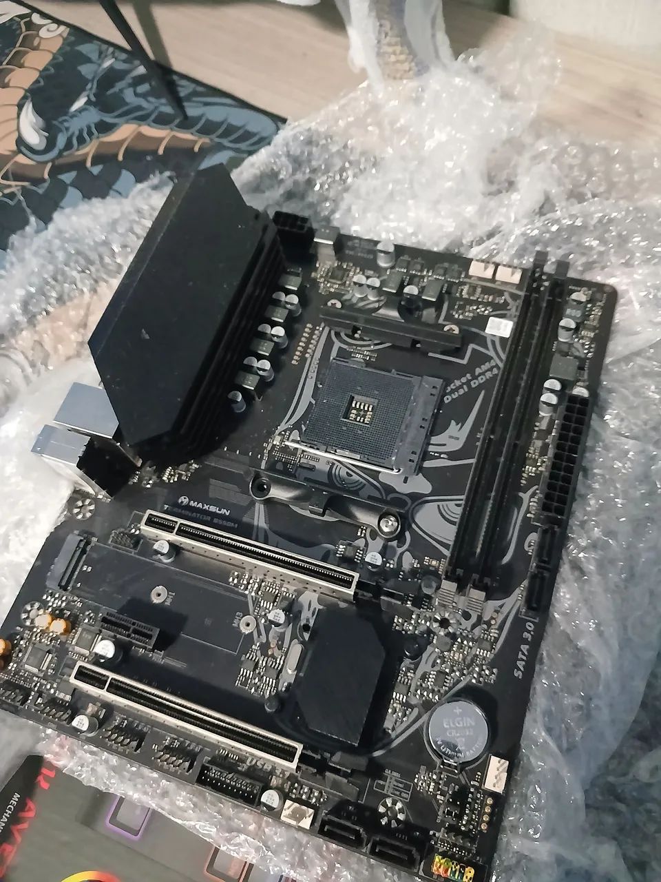 Placa-Mãe Maxsun Terminator B550M AM4 (PCIe 4.0)