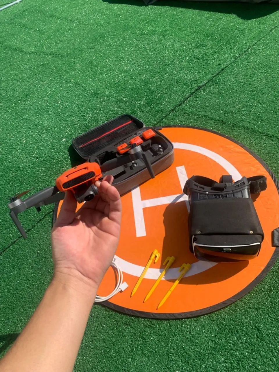 Drone FIMI Mini 3 4K + Oculos FPV + 3 Baterias + Case Completo - Foto 2