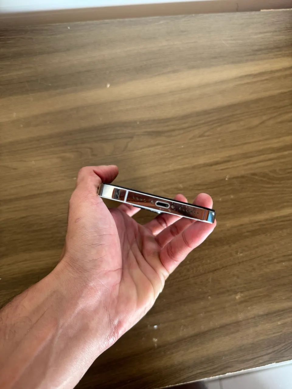 iPhone 13 Pro Max 128gb branco funcionando tudo!  - Foto 3