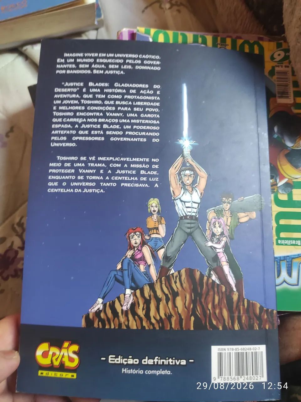 Mangá Justice Blades - Foto 4