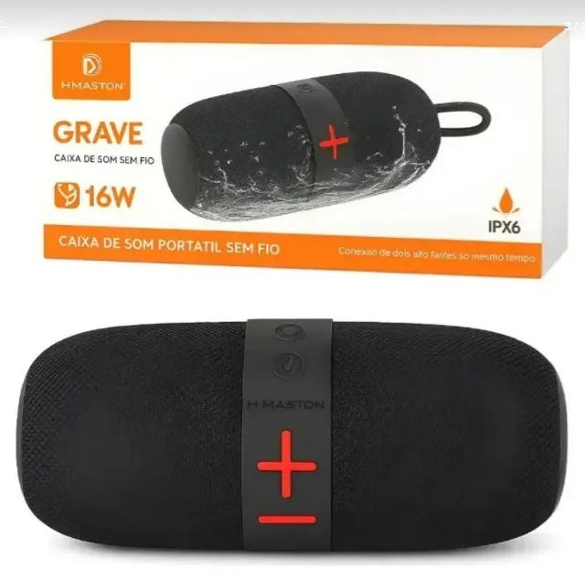 Caixa Bluetooth H'maston AM10 16W - Foto 4
