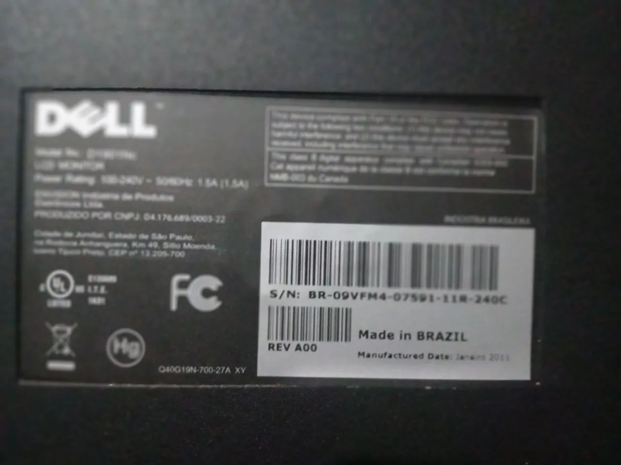 Monitor Dell D1901Nc  - Foto 2