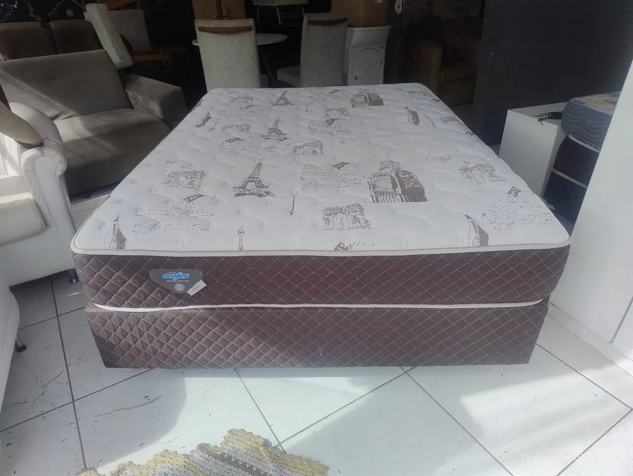 CONJUNTO BASE BOX COM COLCHÃO CASAL  - Foto 4