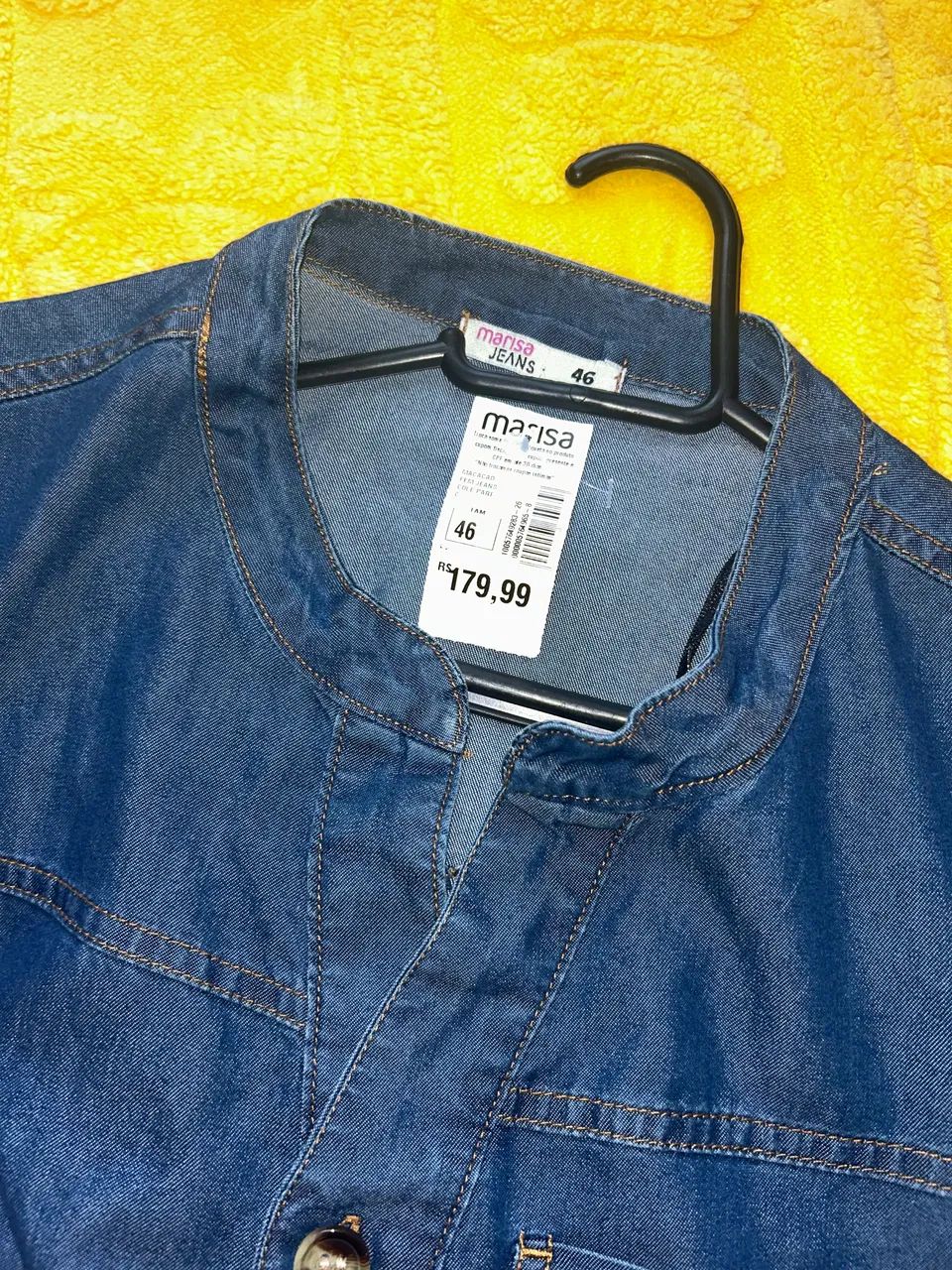 Macacão Jeans Feminino 