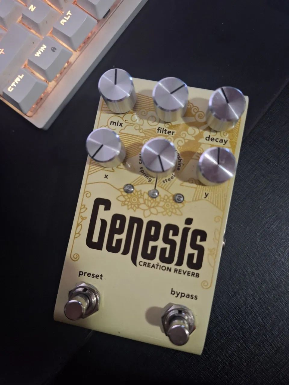 Pedal genesis reverb  king pedals  - Foto 2