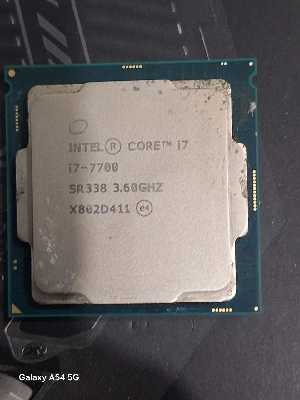 Processador i7 7700 sétima geração funcionando 100% pode trazer a sua placa mae que testo 