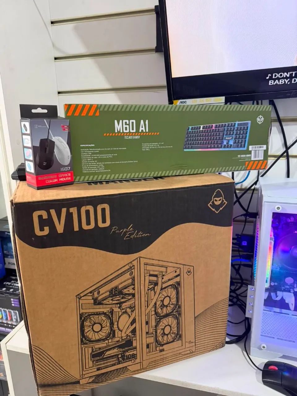 Pc Gamer RYZEN 5 COMPLETO Novo c/ Garantia  - Foto 5