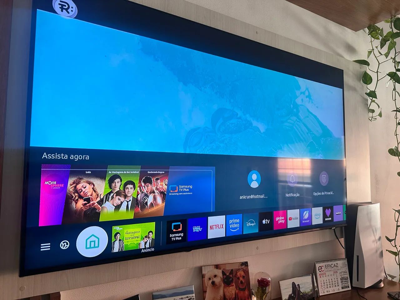 Vendo tv Samsung smart , modelo au 8000  - Foto 2