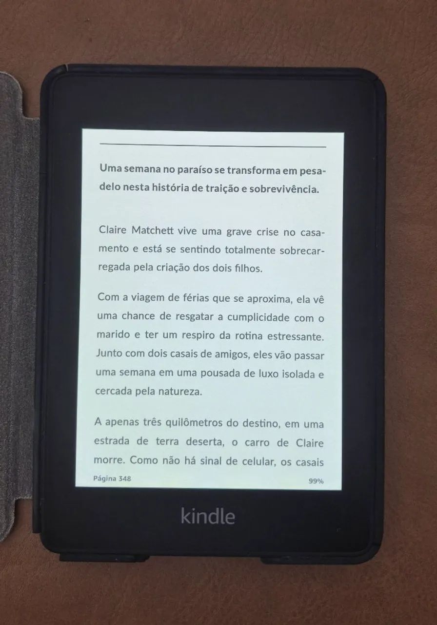 Kindle paperwhite 10ª geração com capa - Foto 4