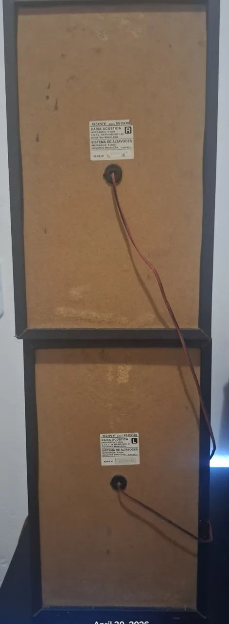 Sony Sound System MHC-DX10B c/ defeito, caixas funcionando. - Foto 4
