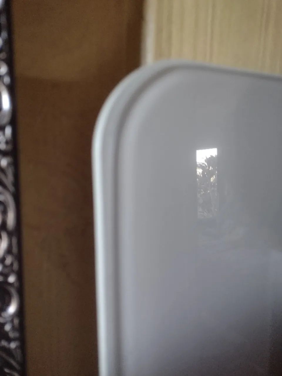 Mesa jantar vidro branco. - Foto 5