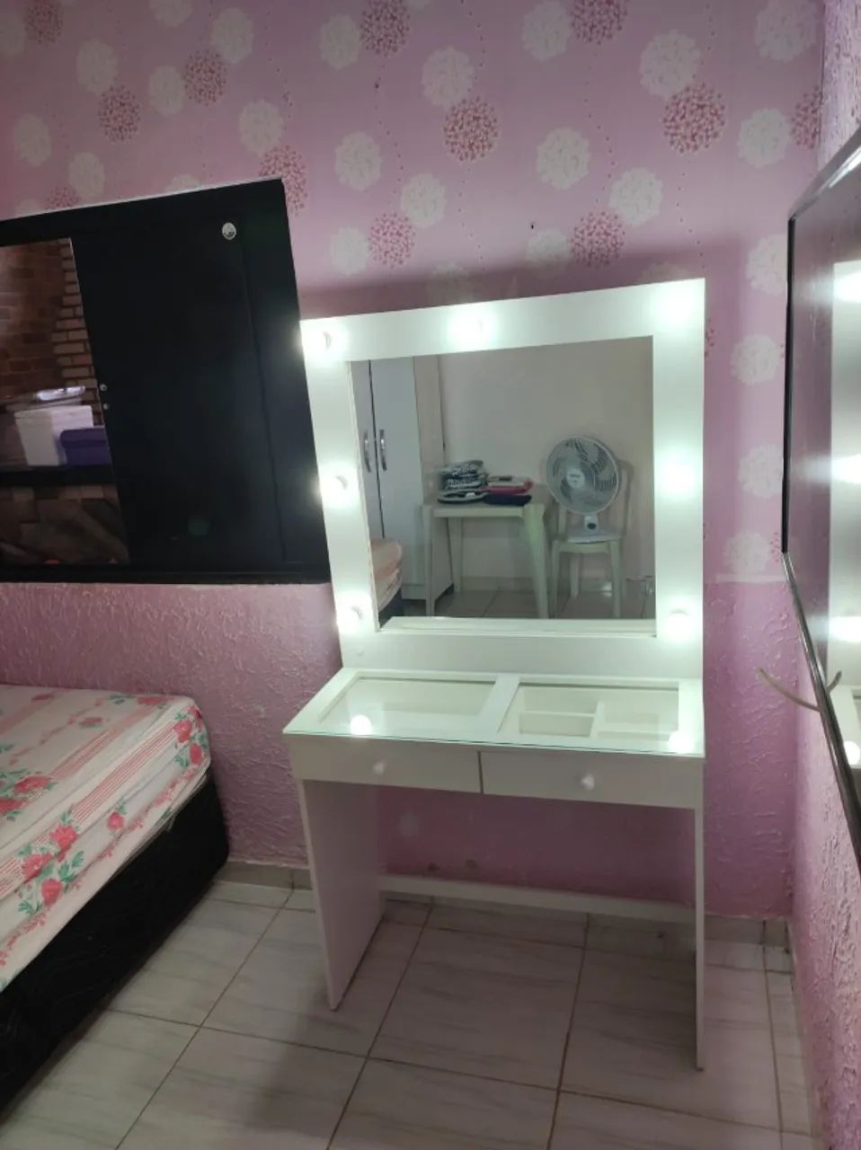 Penteadeira com 2 gavetas - Foto 2