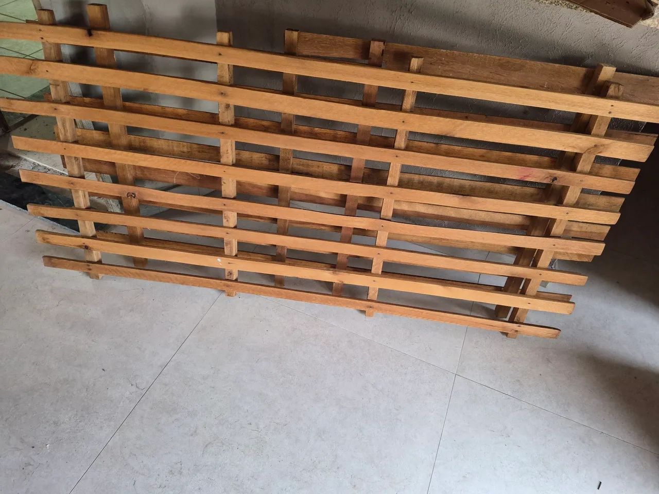 Cama solteiro  em sucupira maciça  - Foto 2