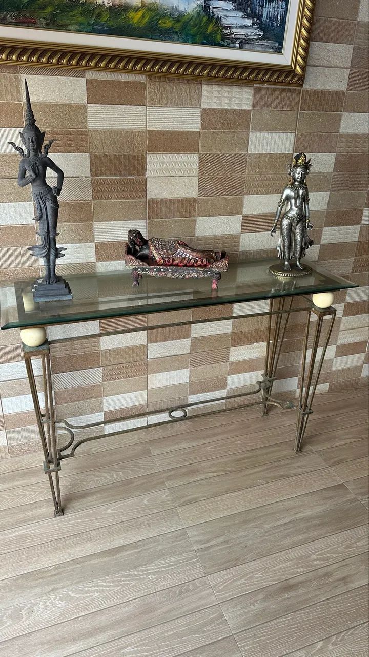 Aparador Art em Bronze com vidro bisotê. - Foto 3