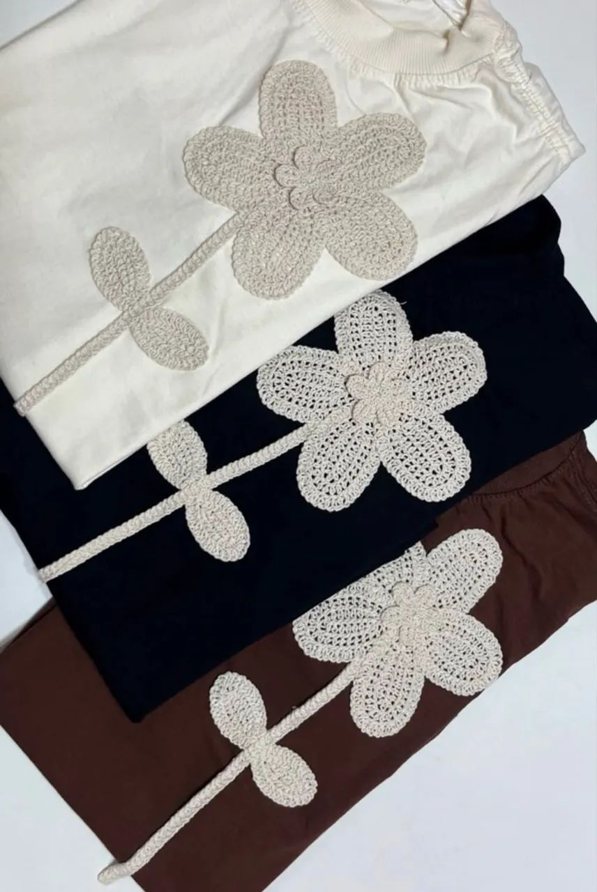 Camisas de algodão com aplicação  - Foto 2