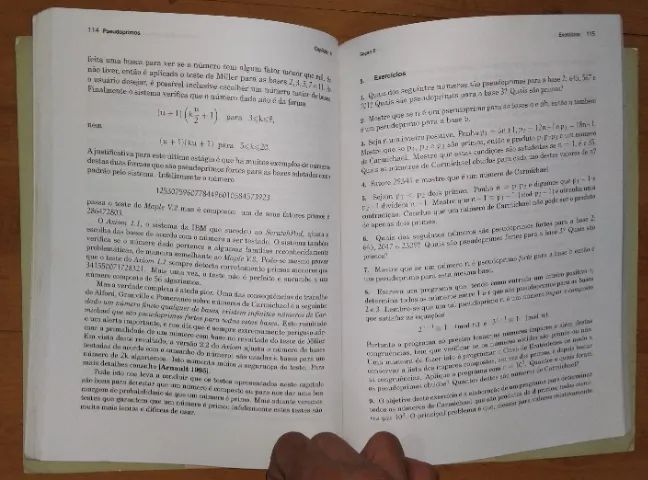Livro Números Inteiros e Criptografia RSA S. C. Coutinho - IMPA - Foto 3