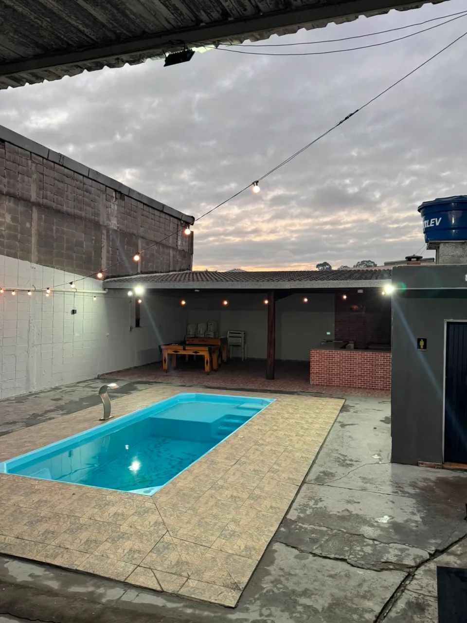 Espaço de eventos e lazer com piscina  - Foto 4