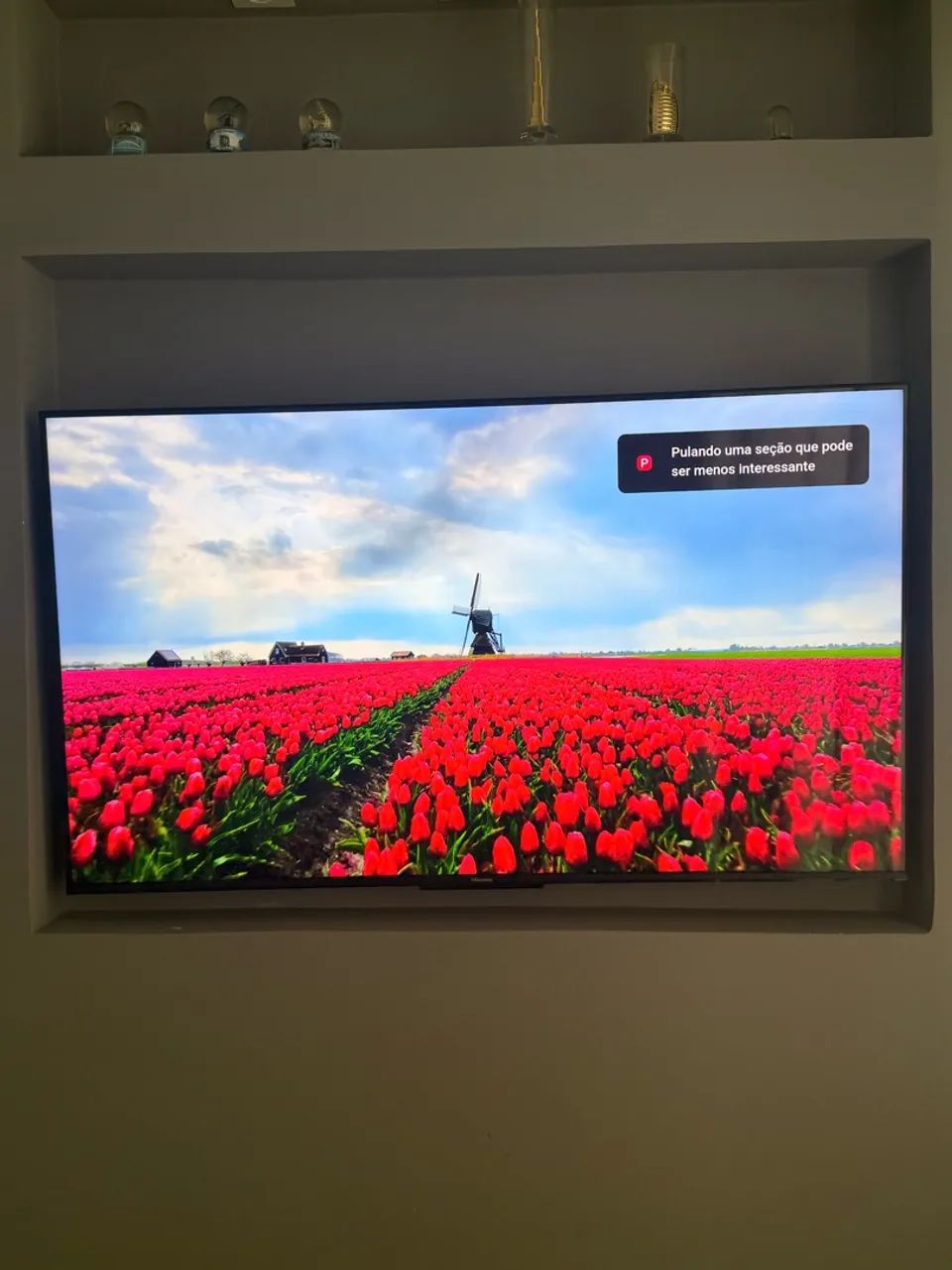 Smart Tv Hisense 4k 55 polegadas MINI LED - Foto 2