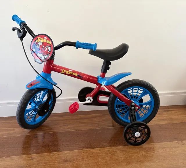 Nathor Bicicleta Infantil Aro 12 Spider-Man - Foto 3