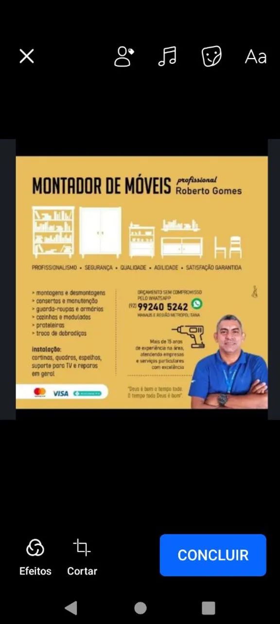 Montagem de móveis 
