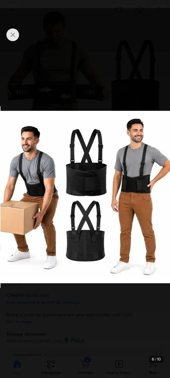 Cinta postural/entrego Tapanã 2  - Foto 2