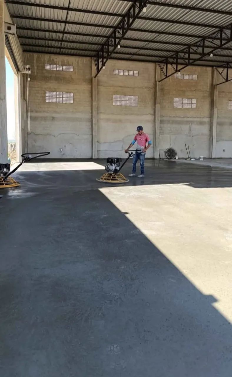 Concreto polido usinado 