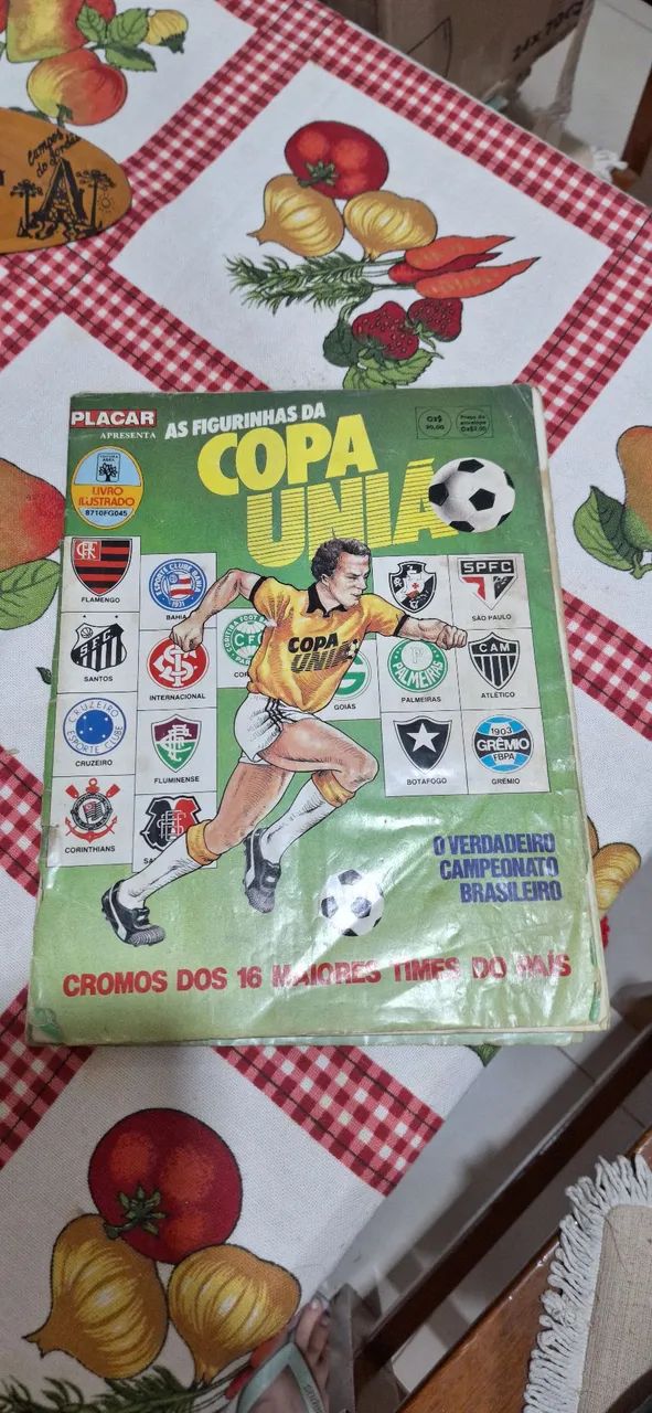 Figurinha copa união completo 