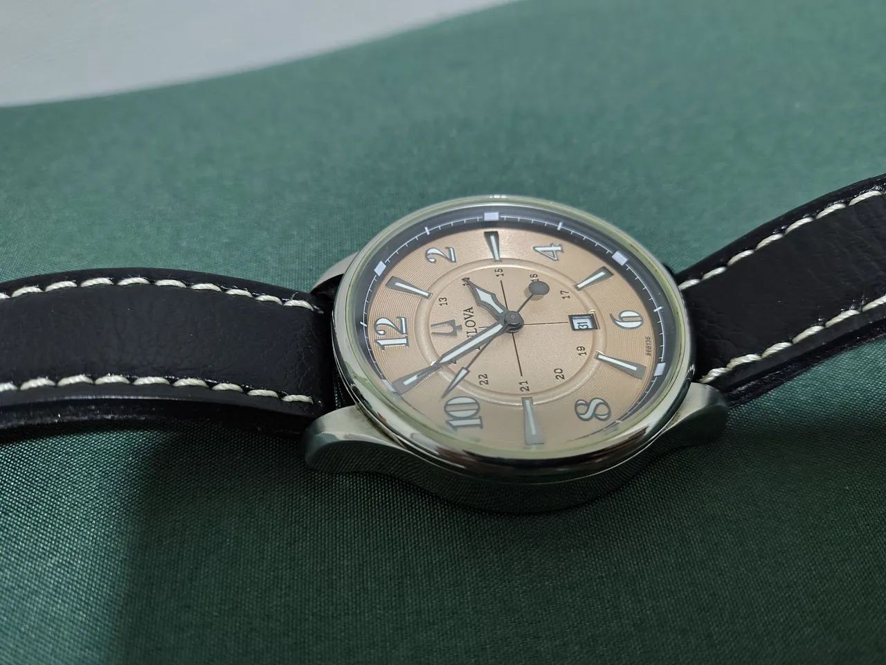 RELÓGIO BULOVA! ZERADO! GRANDÃO  - Foto 3