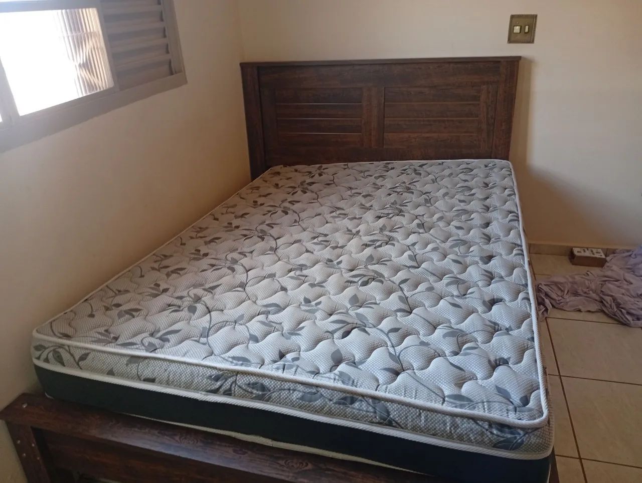 Cama casal com colchão incluso  - Foto 2