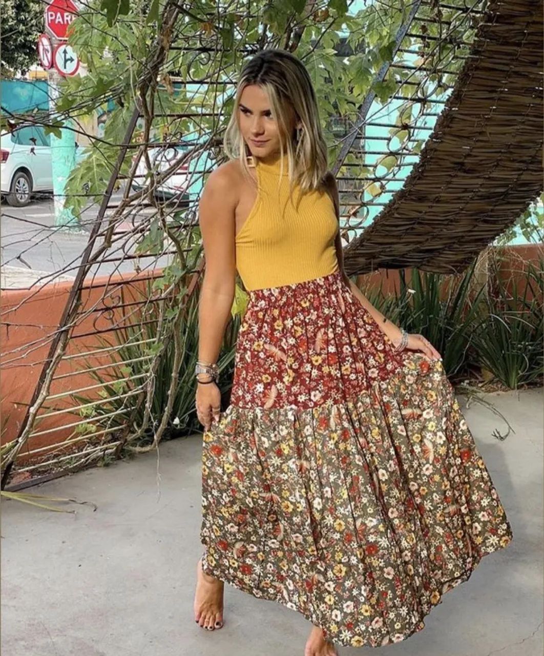 Conjunto Florido Dress Tô M/G - Foto 2