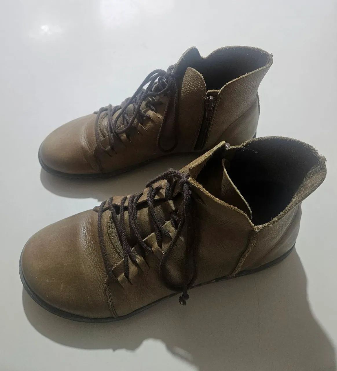 Bota Feminina Oggi couro