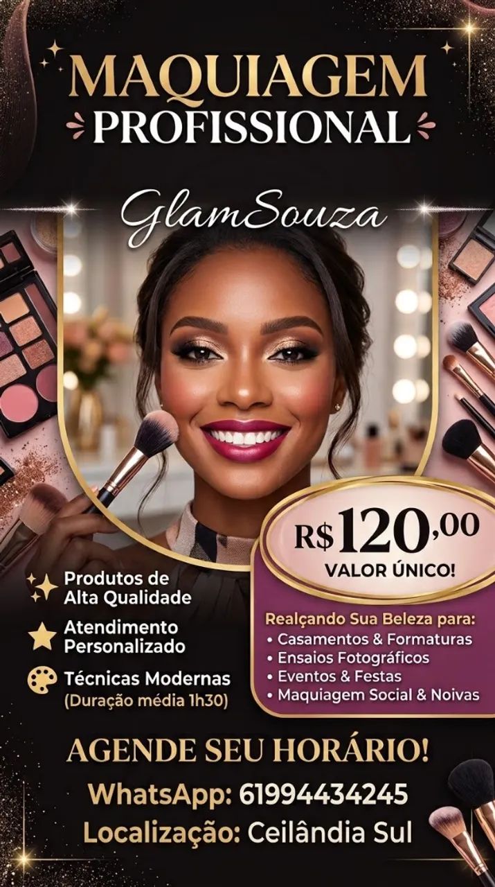 Maquiagem profissional 