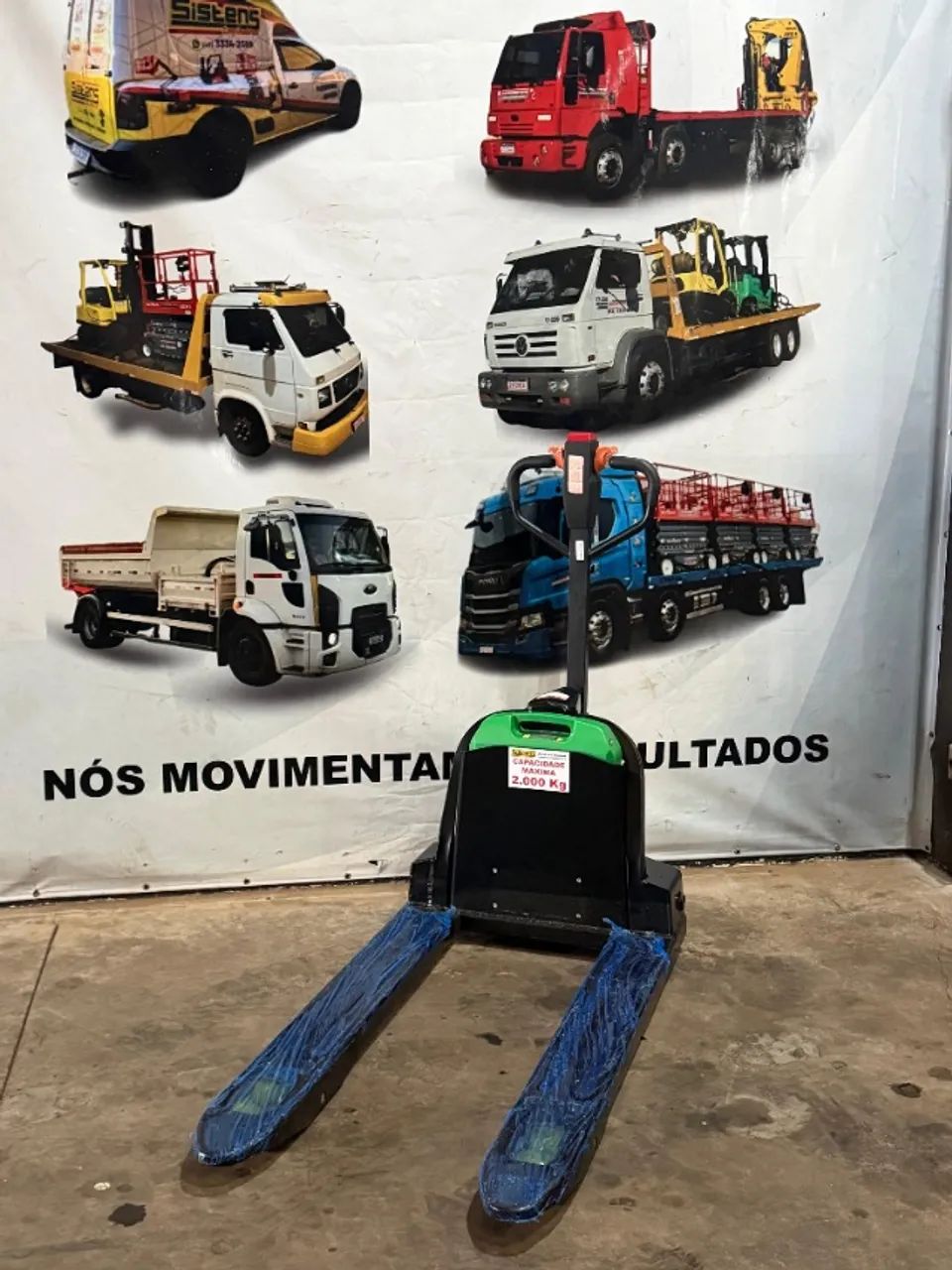 Paleteira Elétrica 2 Toneladas - Pronta para o trabalho! - Foto 2