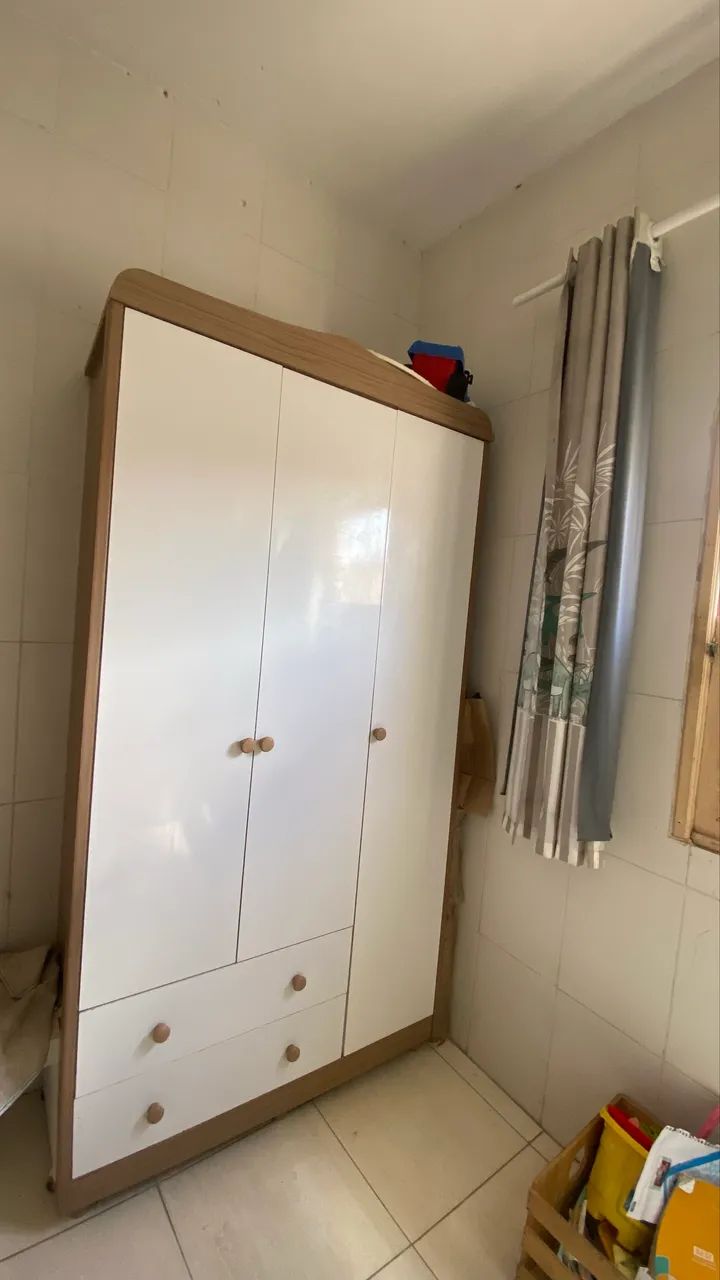 Cama e guarda-roupa infantil  - Foto 3