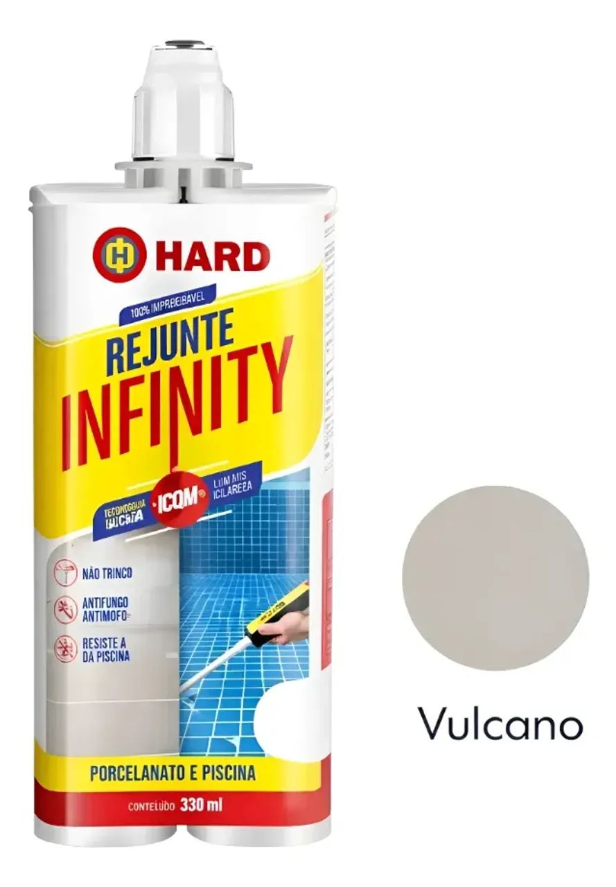 Rejunte Infinity - VULCANO - cartucho bicomponente 330ml 