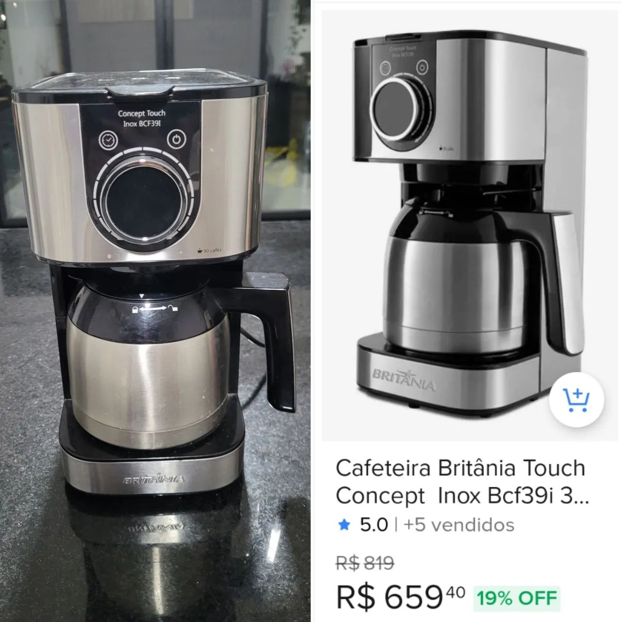 Cafeteira Britânia 