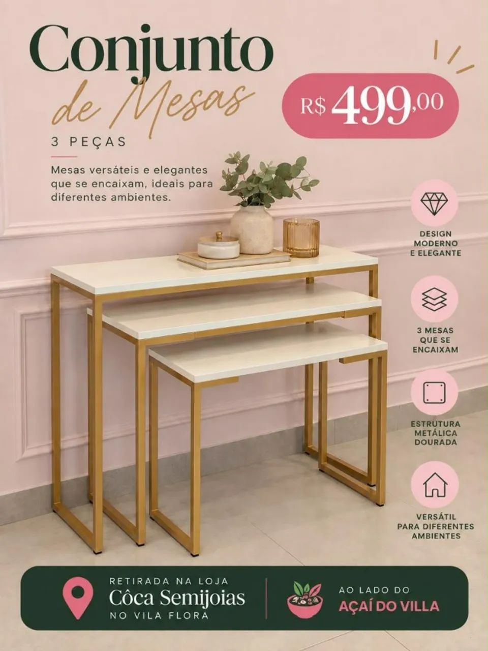 aparador, Mesa, Estante para Loja - Foto 4