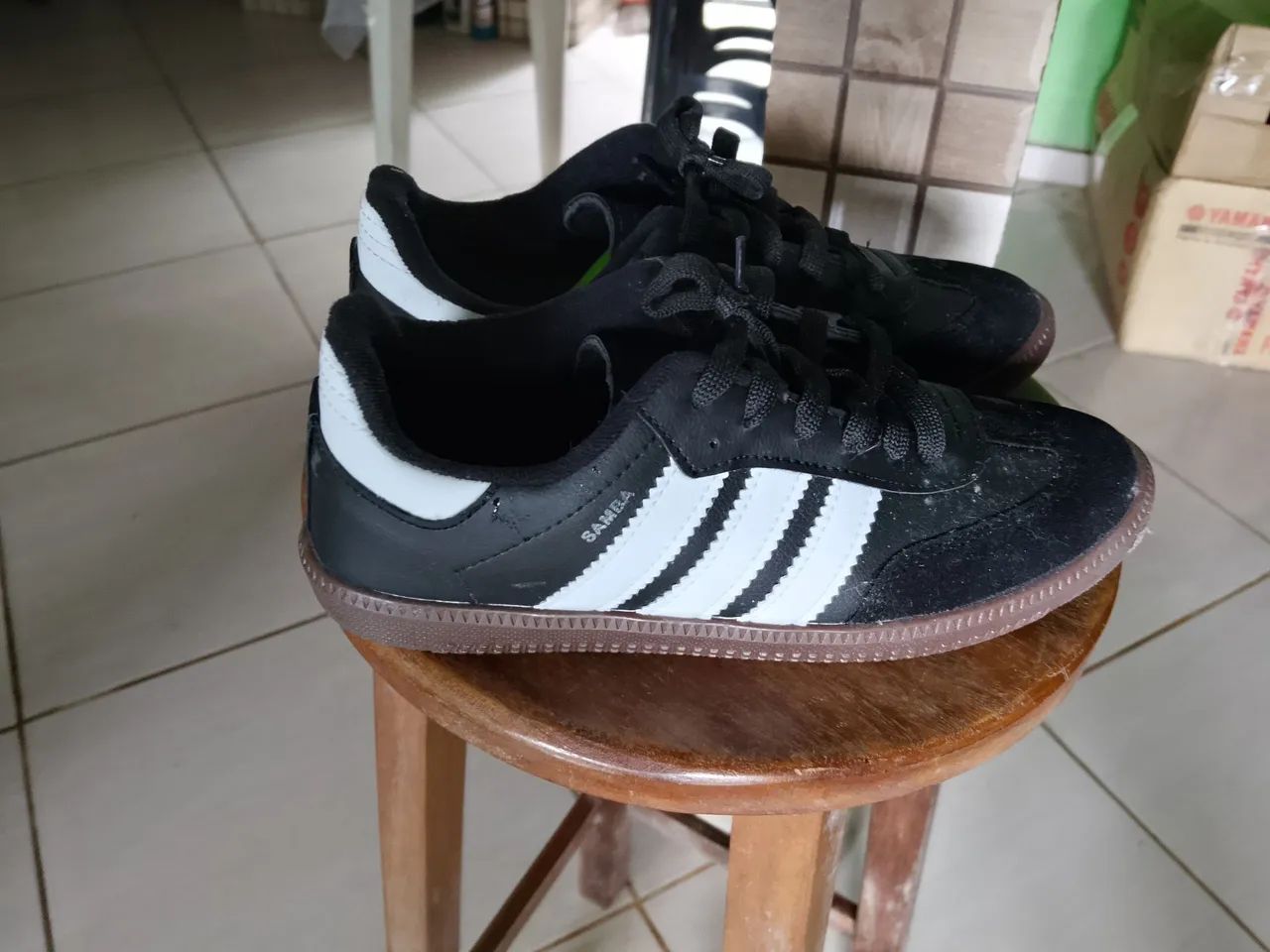 Tênis Adidas Samba Preto - Foto 5